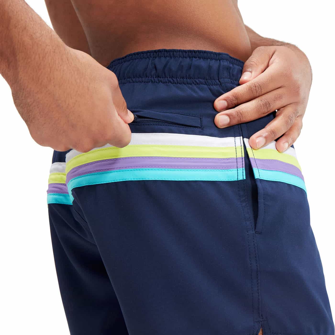 CLRBLK Men's sports shorts REDONDO EDGE VOLLEY 14" - perfect for summer 6