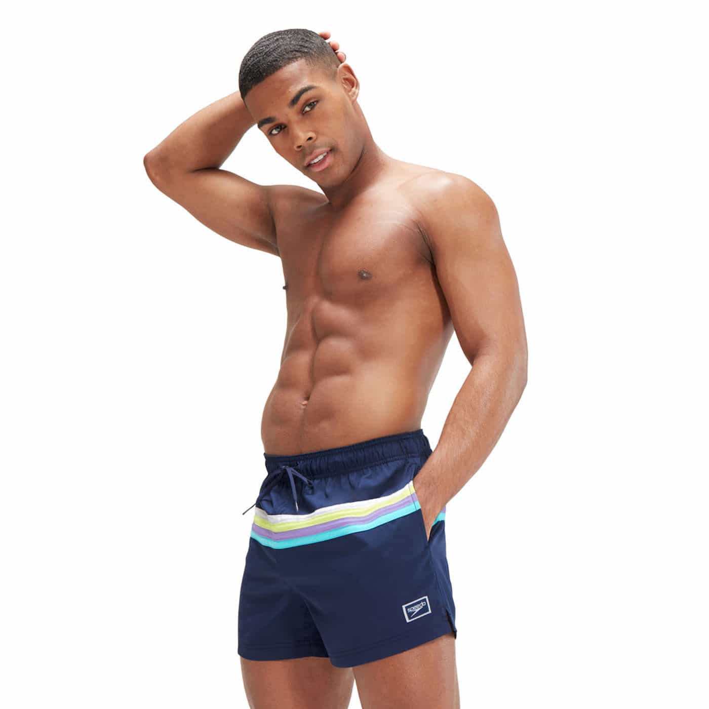 CLRBLK Men's sports shorts REDONDO EDGE VOLLEY 14" - perfect for summer 4