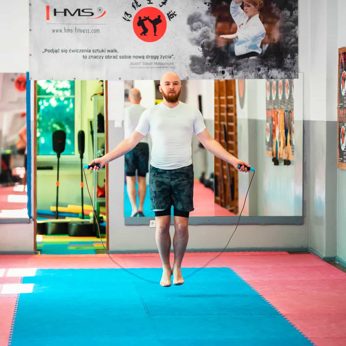 HMS Leather Skipping Rope SK17 - Improve your fitness! 10