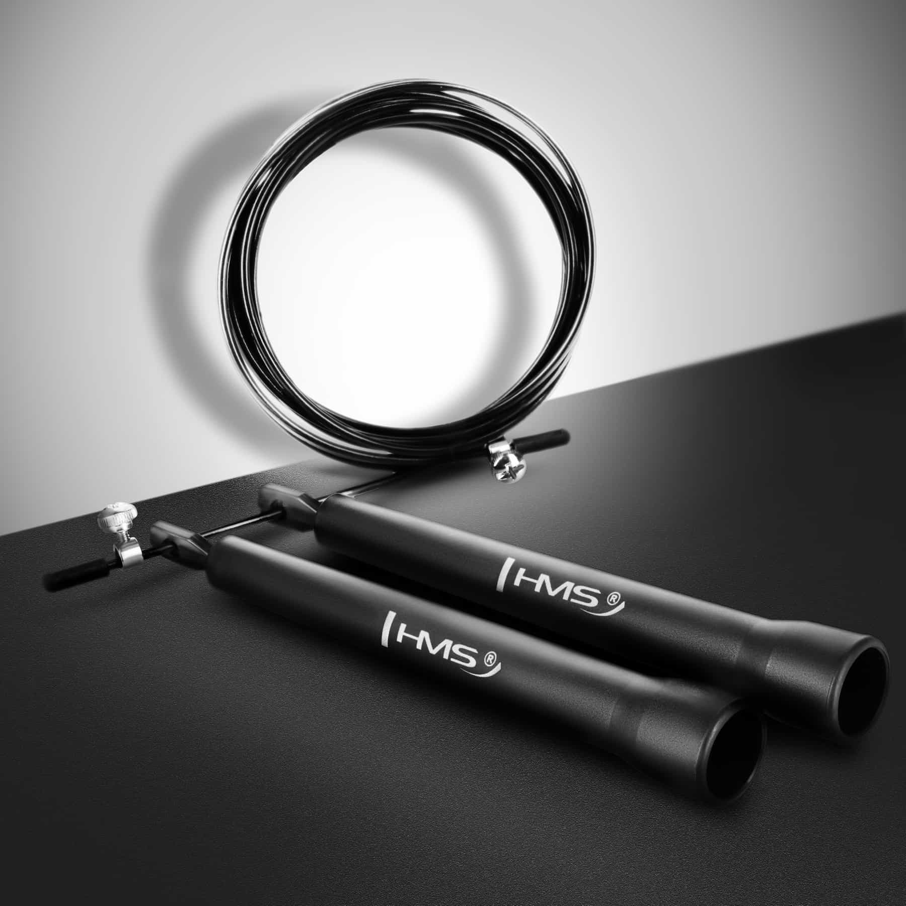 HMS SK50 Speed Jump Rope 280 cm with Adjustment - ideal for crossfit 7