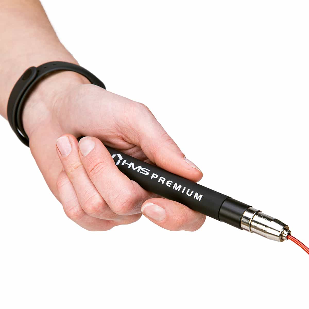 HMS Premium SK60 Black/Red Speed Jump Rope 6