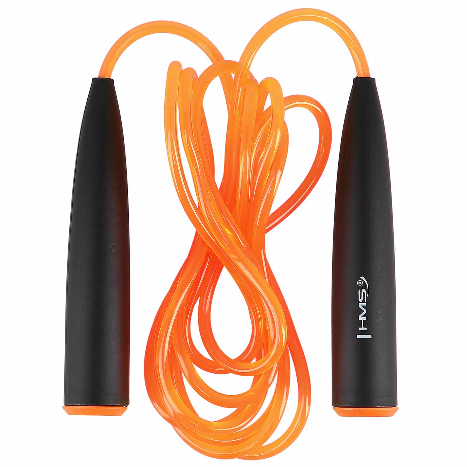 HMS SK98 Rubber skipping rope with plastic handles - improve your fitness 5