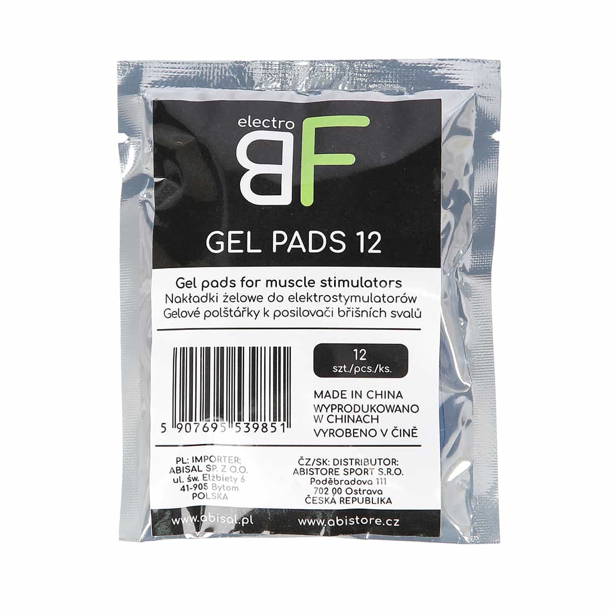 HMS GEL PADS 12 pcs Gel Pads for Electrostimulators 4