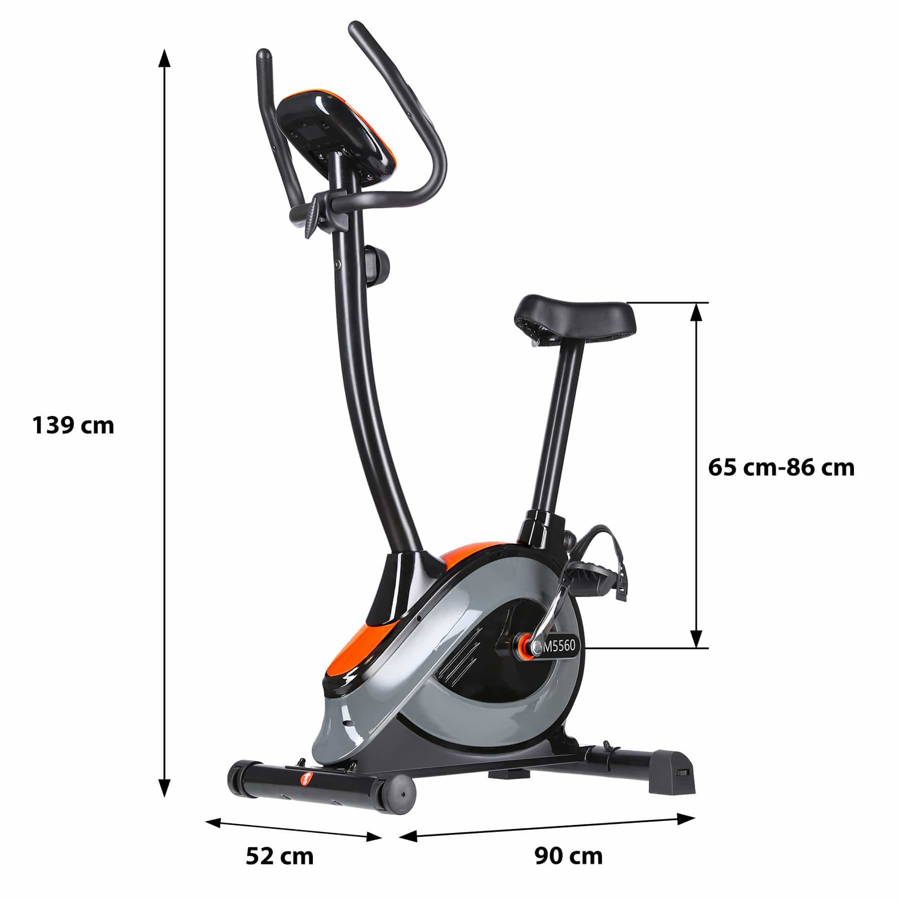 HMS M5560-i Magnetic Exercise Bike - ideal for your home workout 9