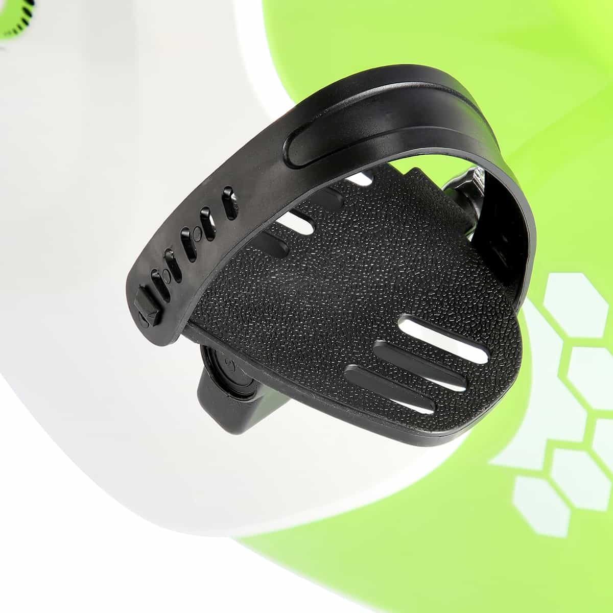 HMS Magnetic bike M9239 - white-green, ideal for home workouts 7