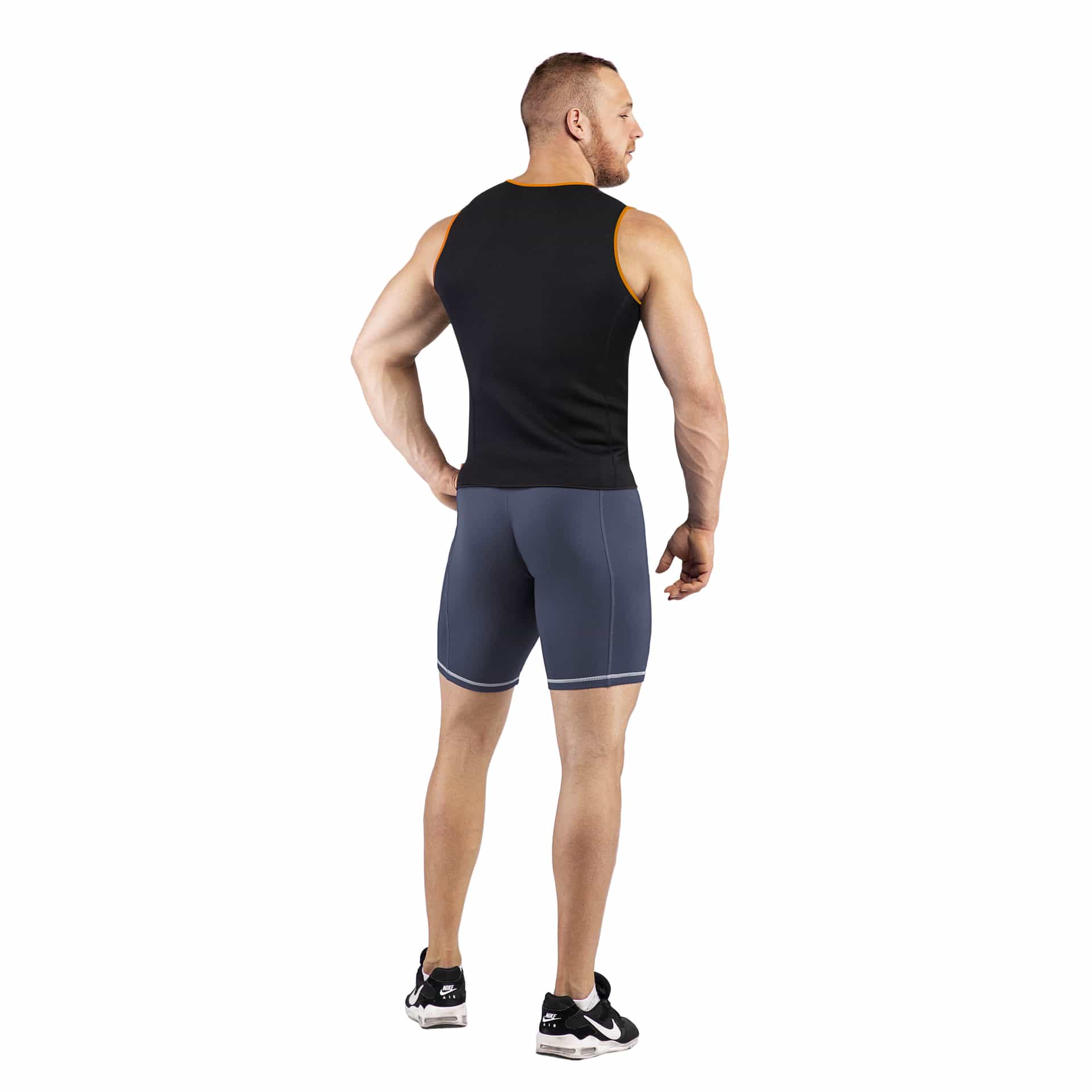 HMS Neoprene Men's Slimming Shirt Size M 6