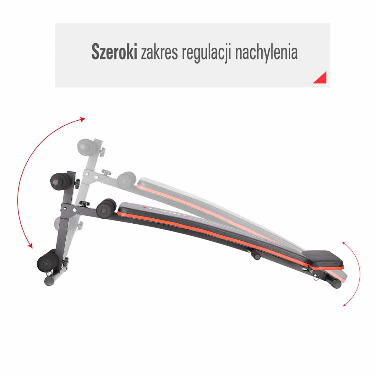 HMS L1110 Exercise bench - ideal for home training! 4