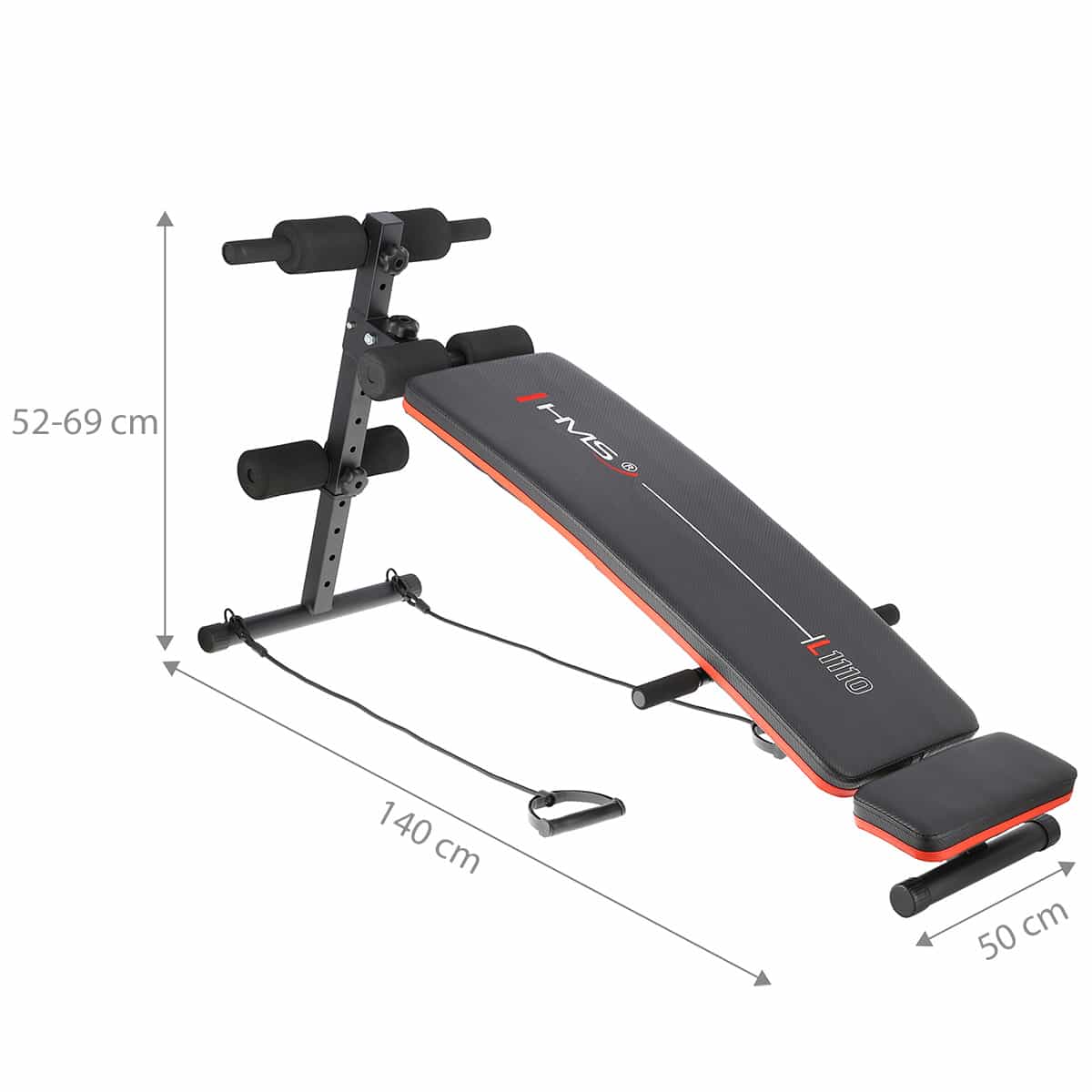 HMS L1110 Exercise bench - ideal for home training! 5