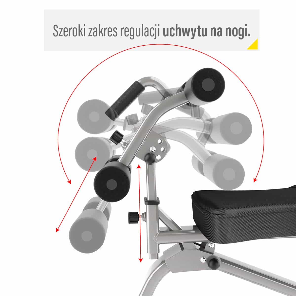 HMS Premium Exercise Bench with Adjustment L8022 - ideal for a home gym 6