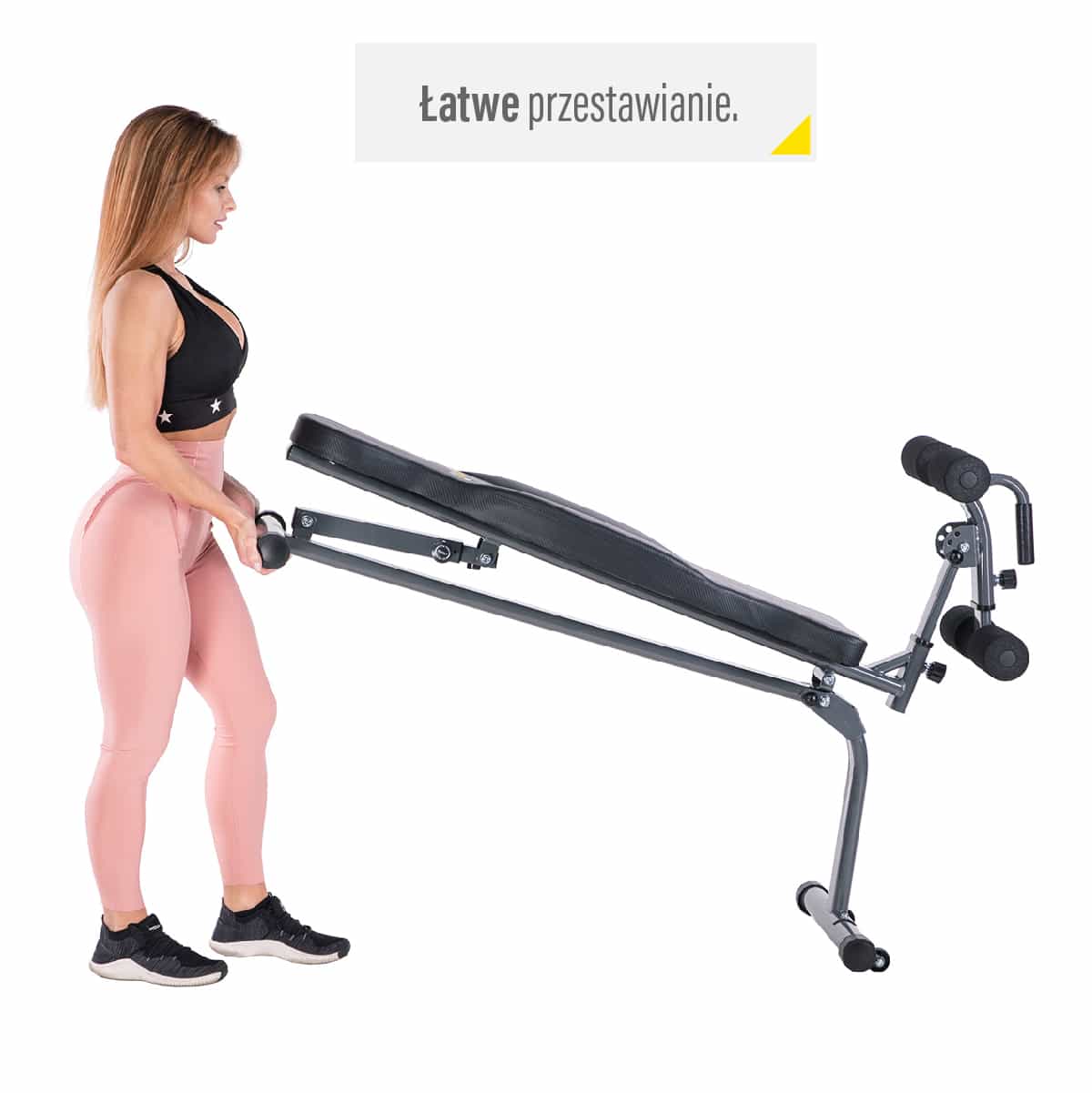 HMS Premium Exercise Bench with Adjustment L8022 - ideal for a home gym 9