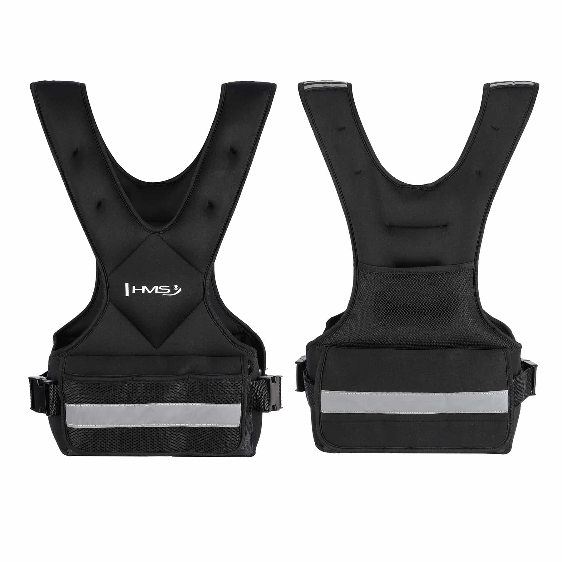 HMS KOR09 Weight vest adjustable 9kg - ideal for strength training 6