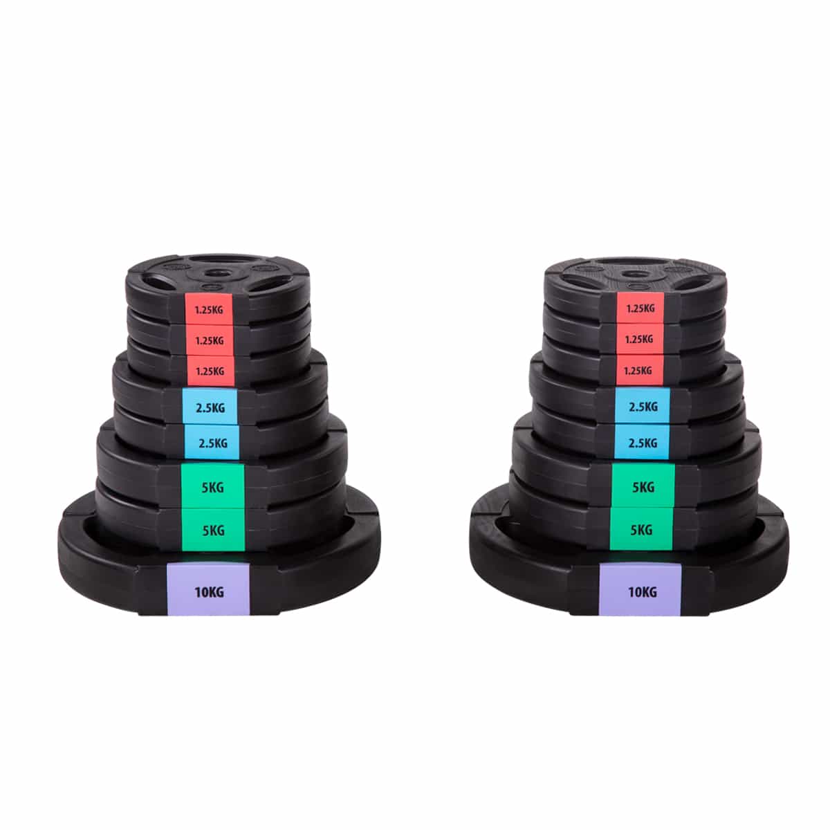 HMS SGSP60 Barbell and Dumbbell Set Composite 62 kg - ideal for home gym 6