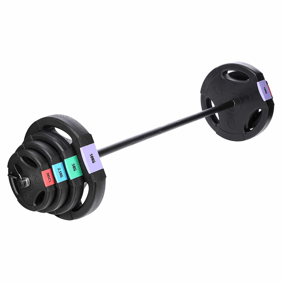 HMS SGSP60 Barbell and Dumbbell Set Composite 62 kg - ideal for home gym 10