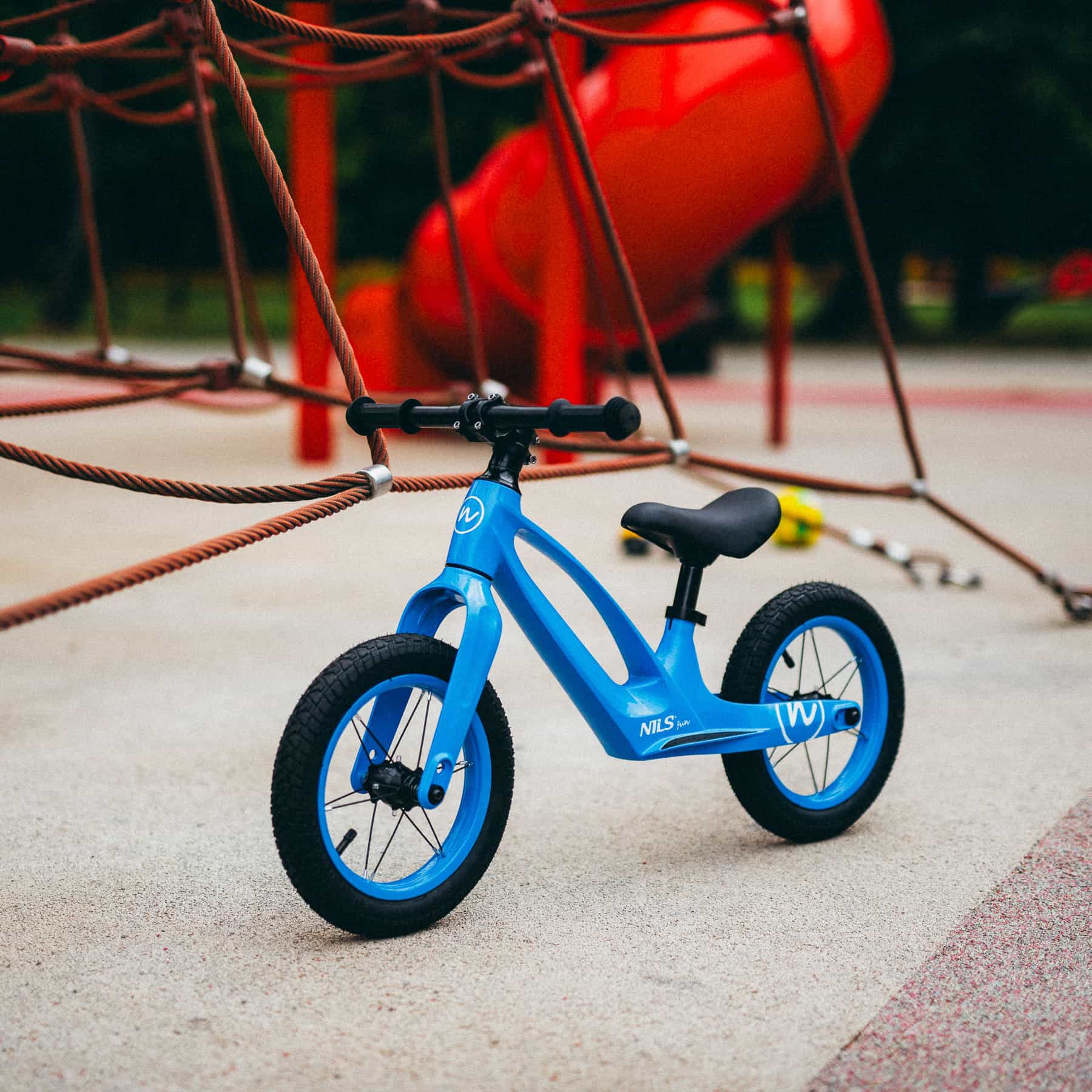 Nils Fun RB901 - LED Balance Bike 12'' blue 7