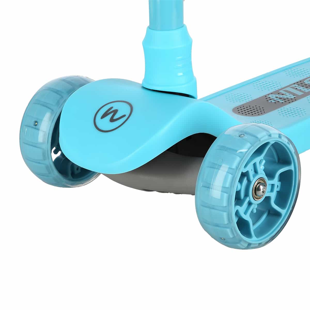 Nils Extreme Fun HLB09 LED - Turquoise three-wheeled scooter for children 8