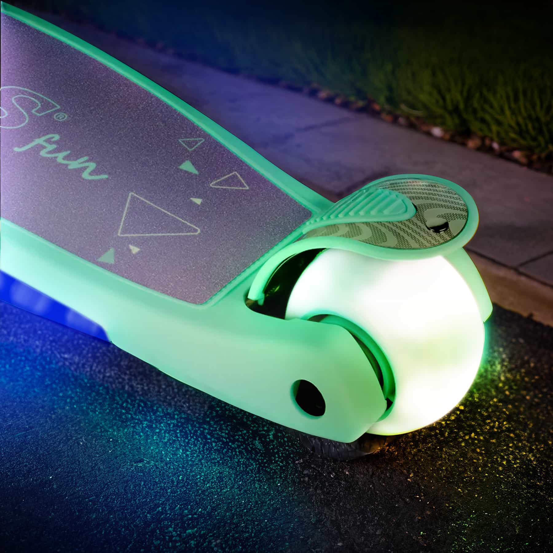 Nils Fun HLB1310 LED Kids Scooter Purple 10