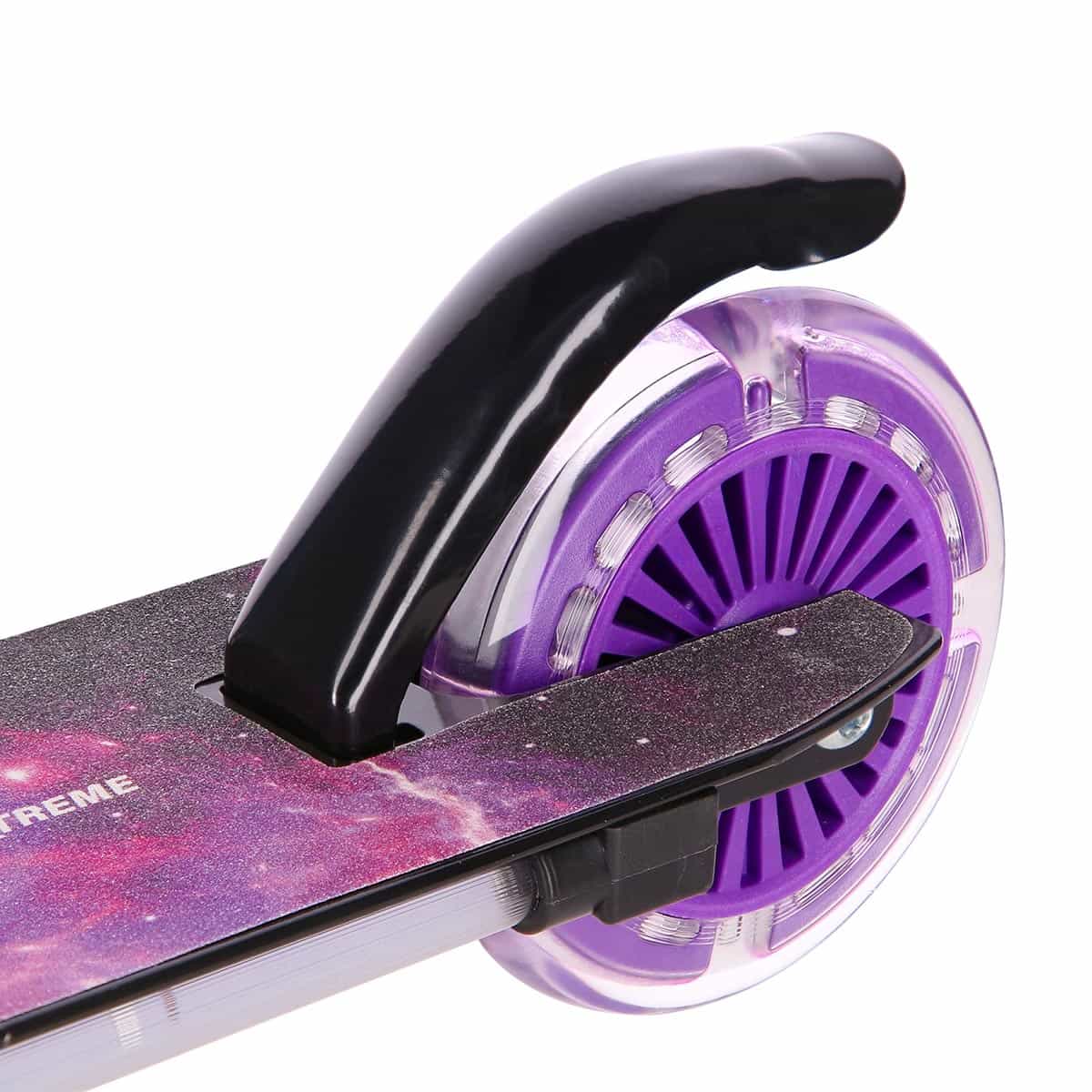 NILS EXTREME HD025 LED - Purple Scooter for Kids 8