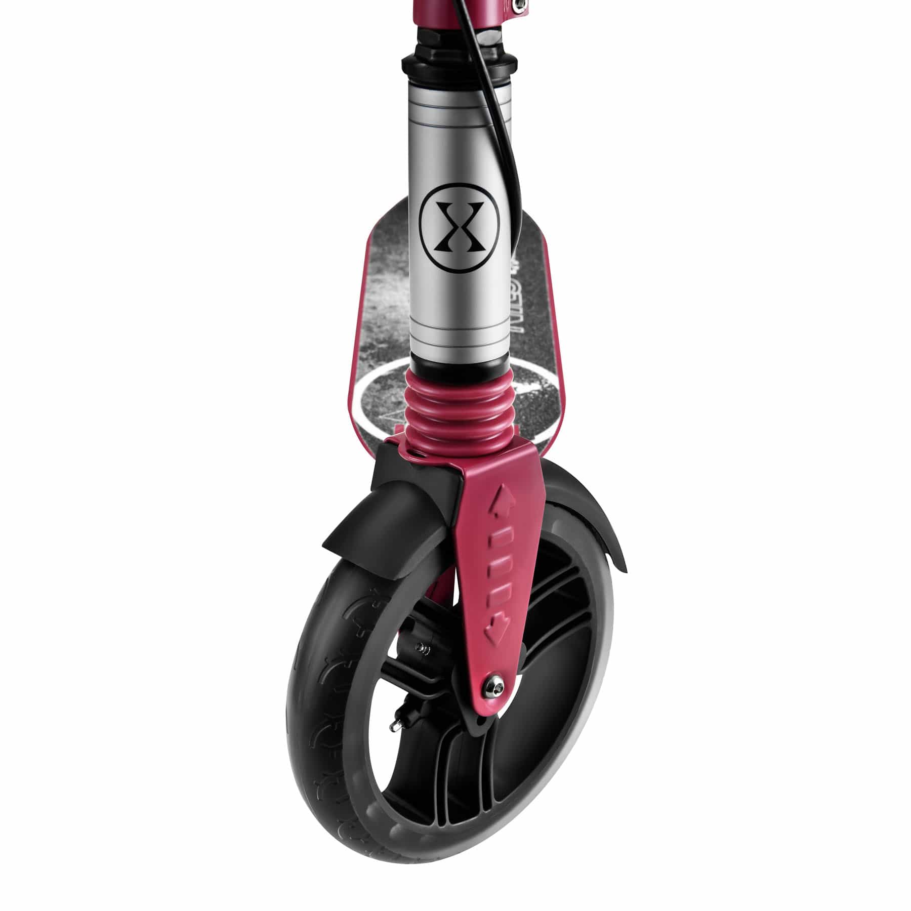 Nils Extreme HM122T LED Scooter with disc brake pink 8