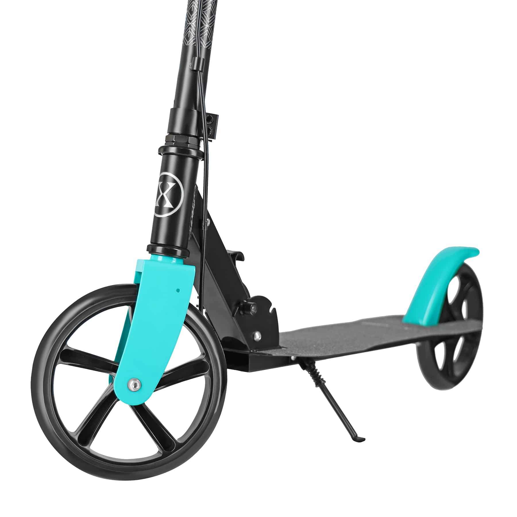 Turquoise city scooter Nils Extreme HM183 for adults and children 8