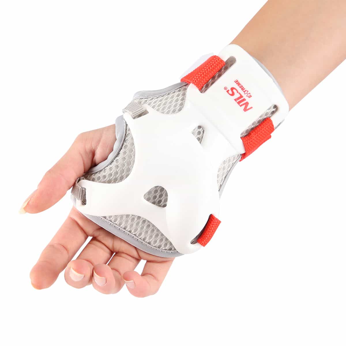 Nils Extreme Protector Set White - Safety and Comfort Size L 5