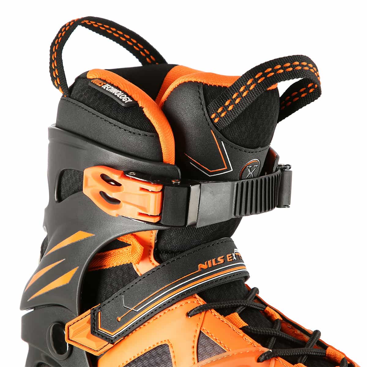 Nils Extreme Inline Skates NA14112 - Black-Orange, perfect for slalom 8