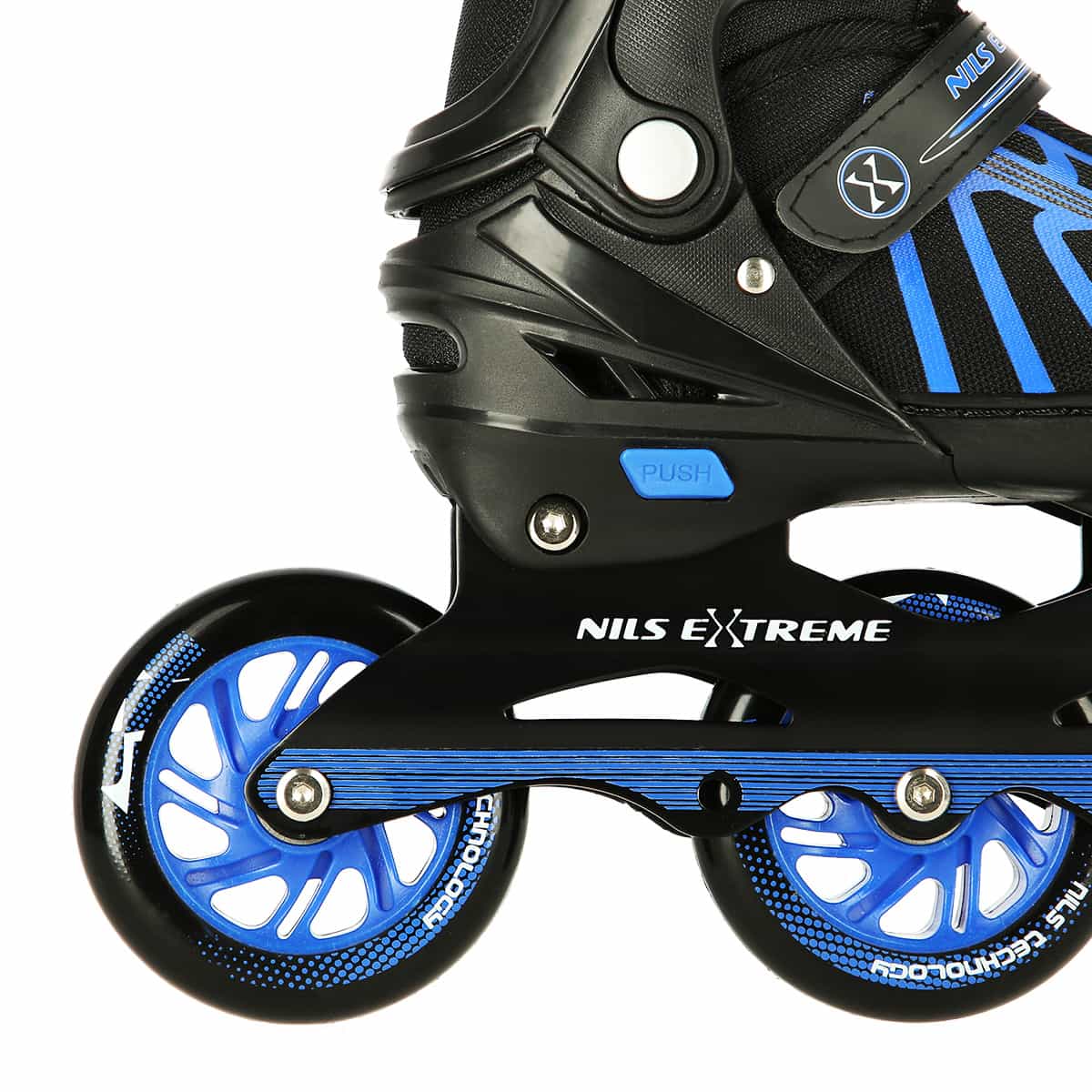 Nils Extreme NA18812 A - Dark blue roller skates, size S ideal for children 5
