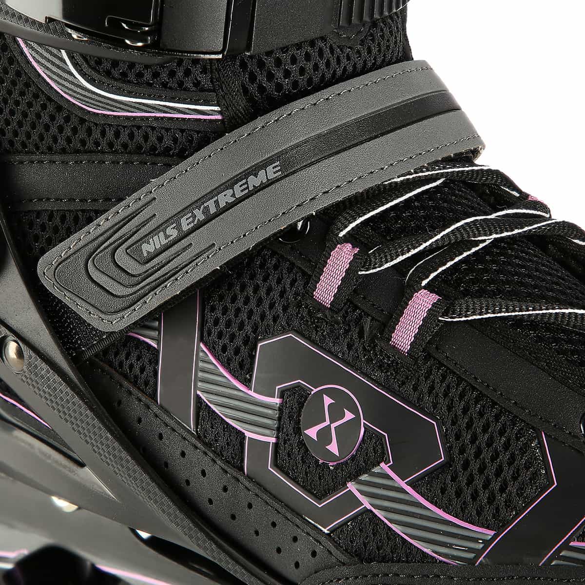 Nils Extreme NA9157 - Roller skates black-purple size 44 - ideal for recreational skating 10