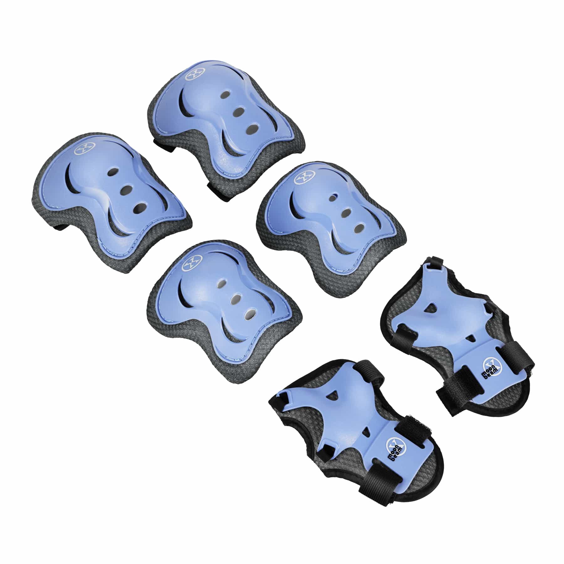 Nils Extreme Moonbeam roller skate, pad and helmet set blue, size S (31-34) 7