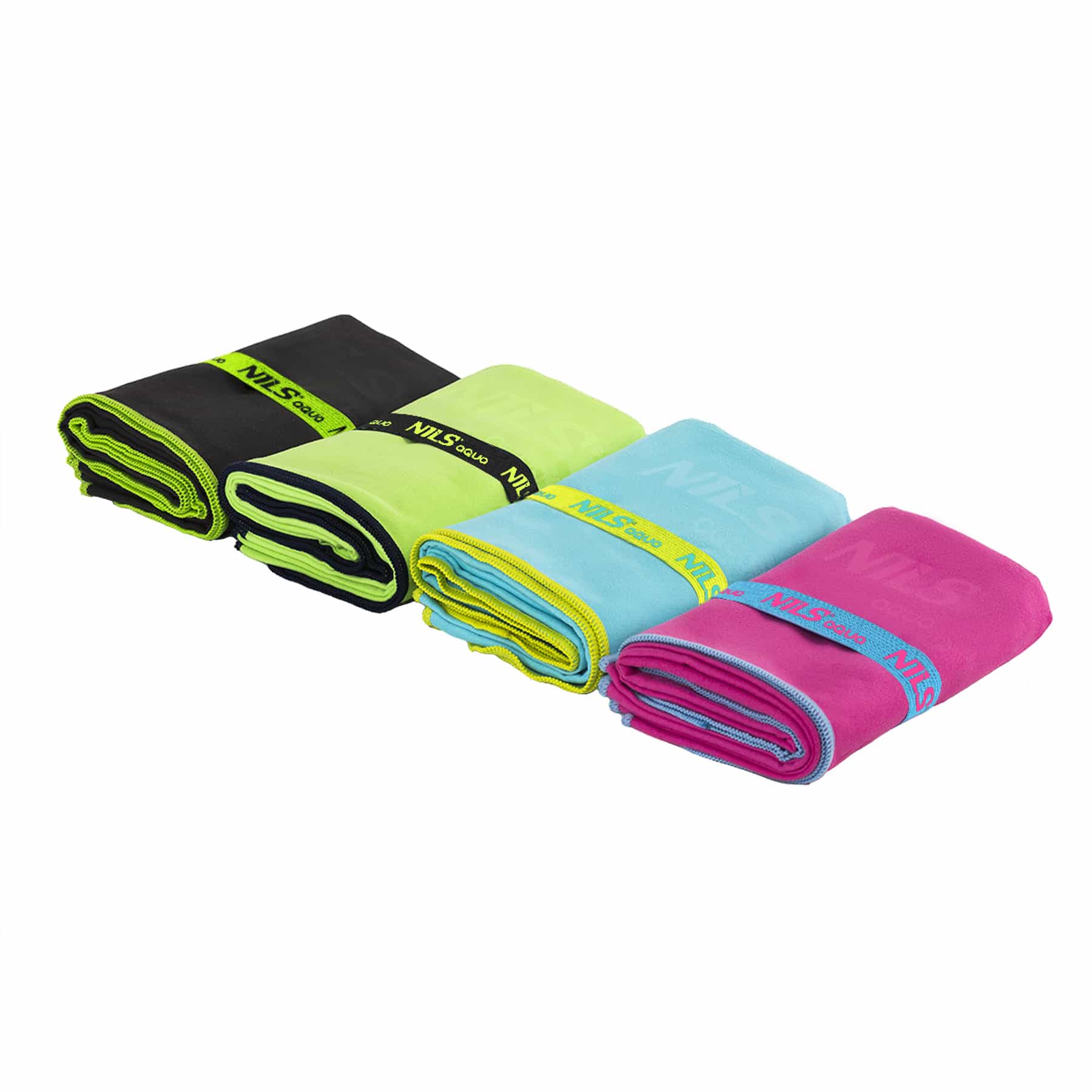 Nils Aqua NAR11 Green Microfiber Towel 140x70cm - quick-drying and handy 8