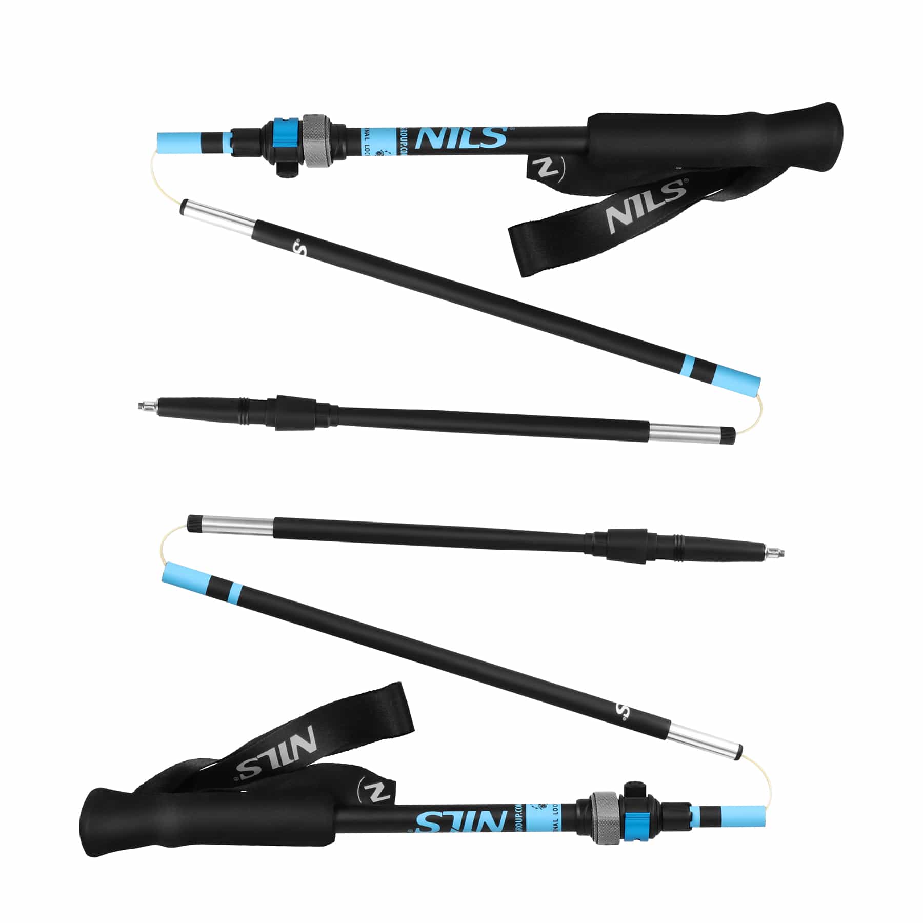 Nils TK8604 Trekking poles foldable aluminum 7075 - perfect for any hike 6