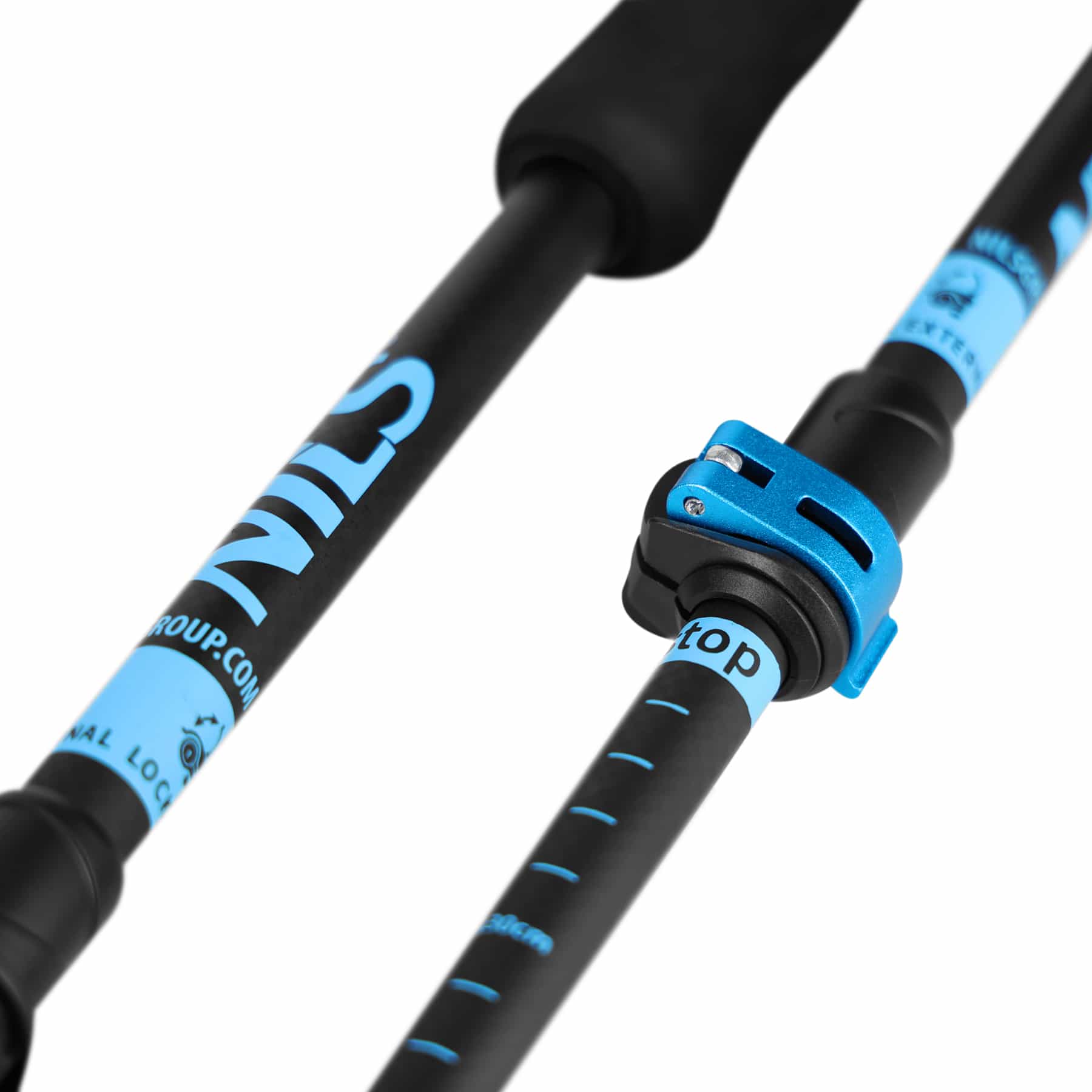 Nils TK8604 Trekking poles foldable aluminum 7075 - perfect for any hike 7