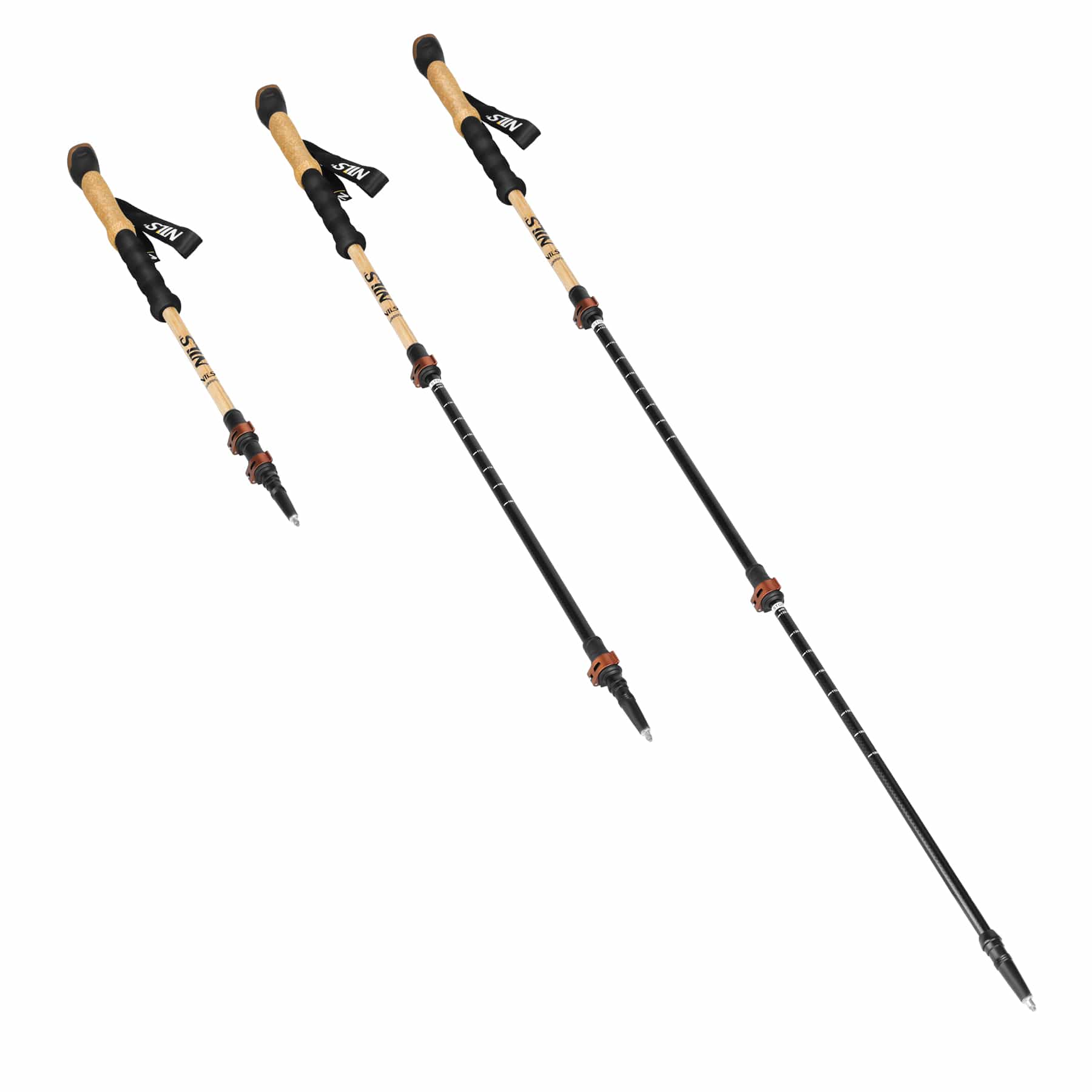 Nils Bamboo Trekking Poles - Perfect for mountain hikes 5