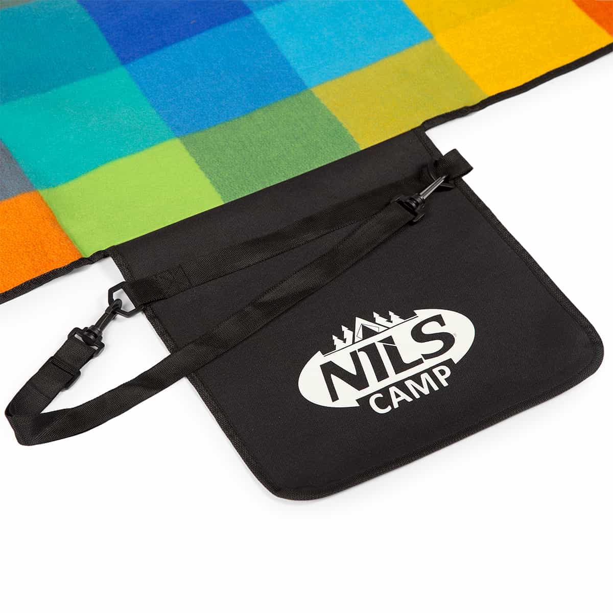 NILS CAMP Picnic Blanket NC2221 Multi - ideal for family trips 10