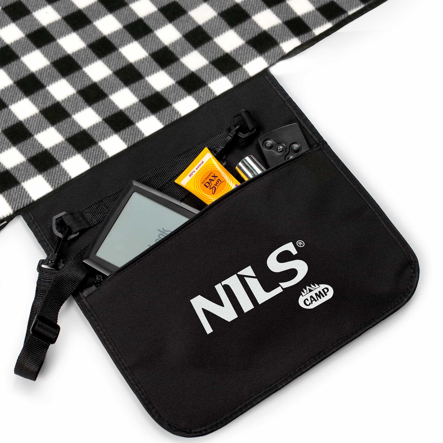 NILS CAMP Picnic Blanket 200x200 cm with Thermal Insulation 8
