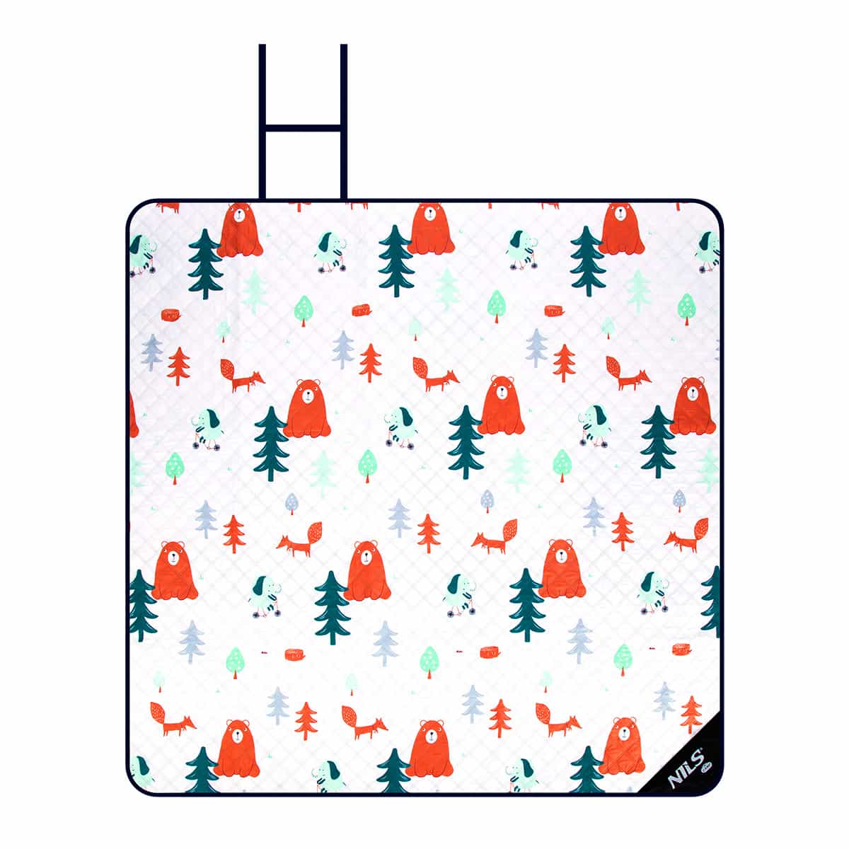 Nils Camp Picnic Blanket Forest 195x200 cm - perfect for trips 6