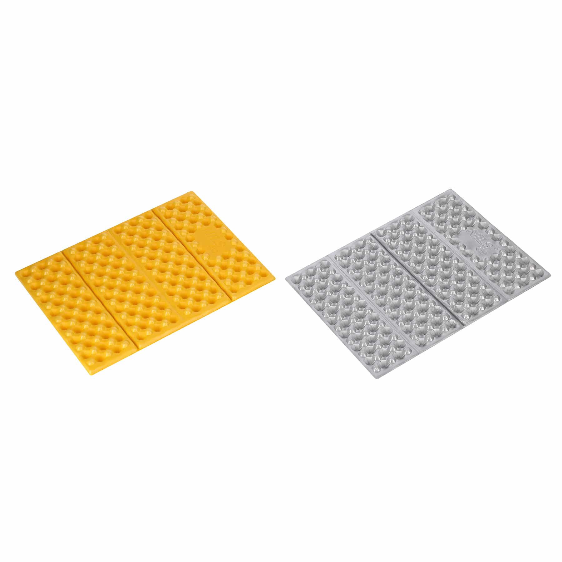 NILS CAMP Camping seat mat with aluminum backing and IXPE foam 40 cm yellow 6