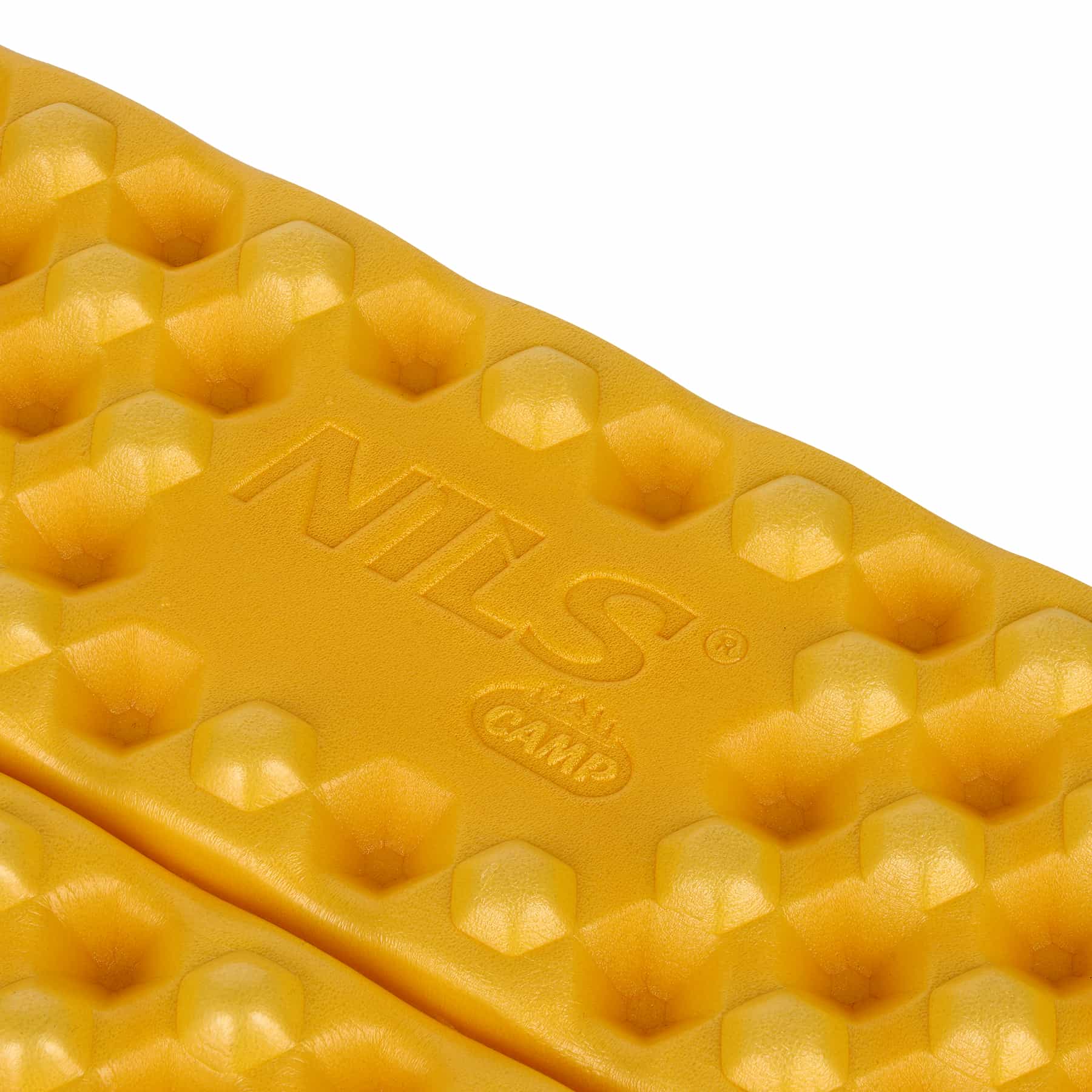 NILS CAMP Camping seat mat with aluminum backing and IXPE foam 40 cm yellow 7