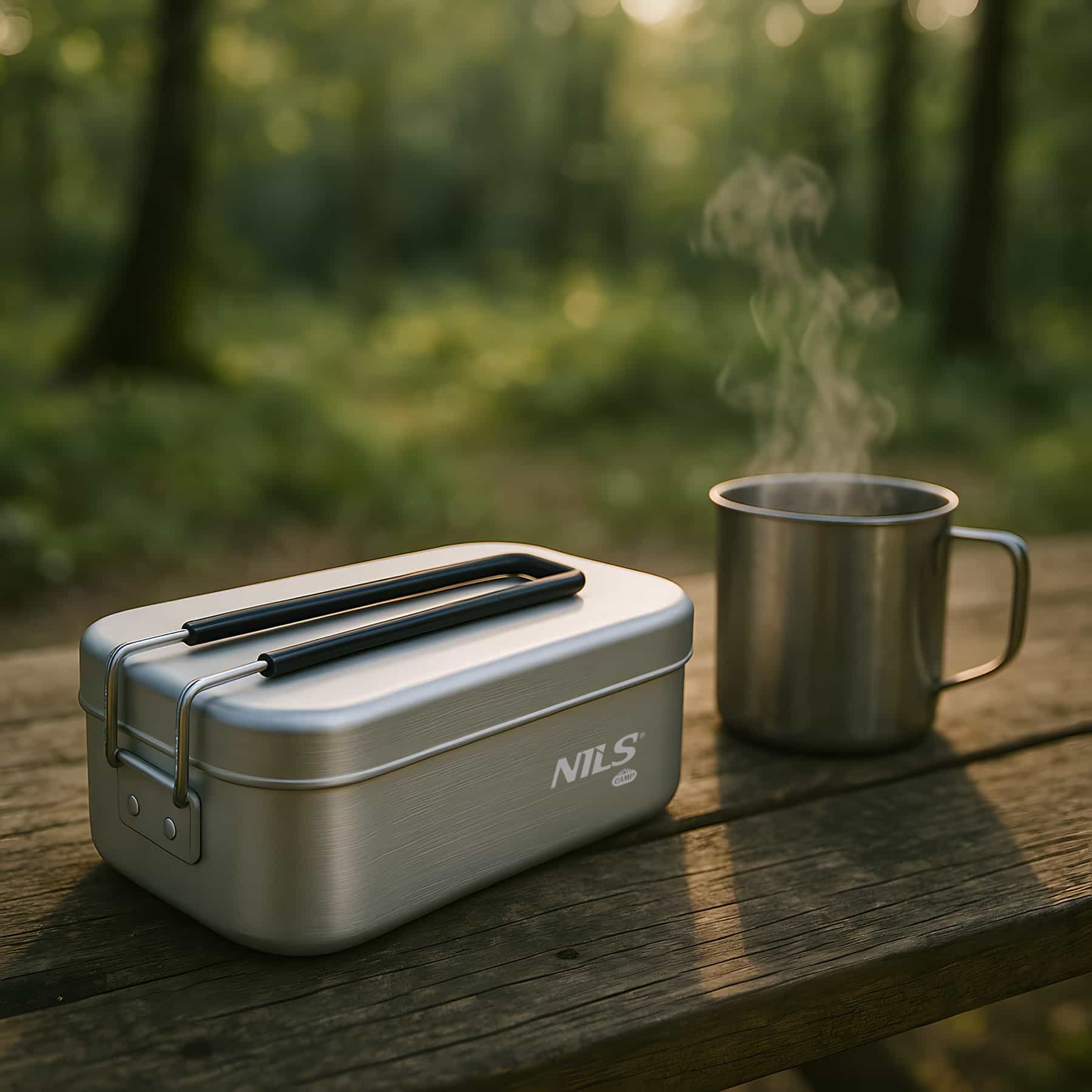 Nils Camp Aluminum Mess Tin 500 ml - perfect for every trip 2