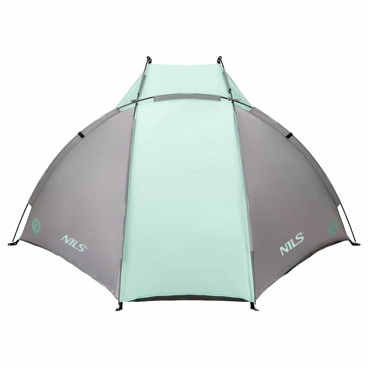 NILS Mint beach tent with floor - perfect for family trips 4