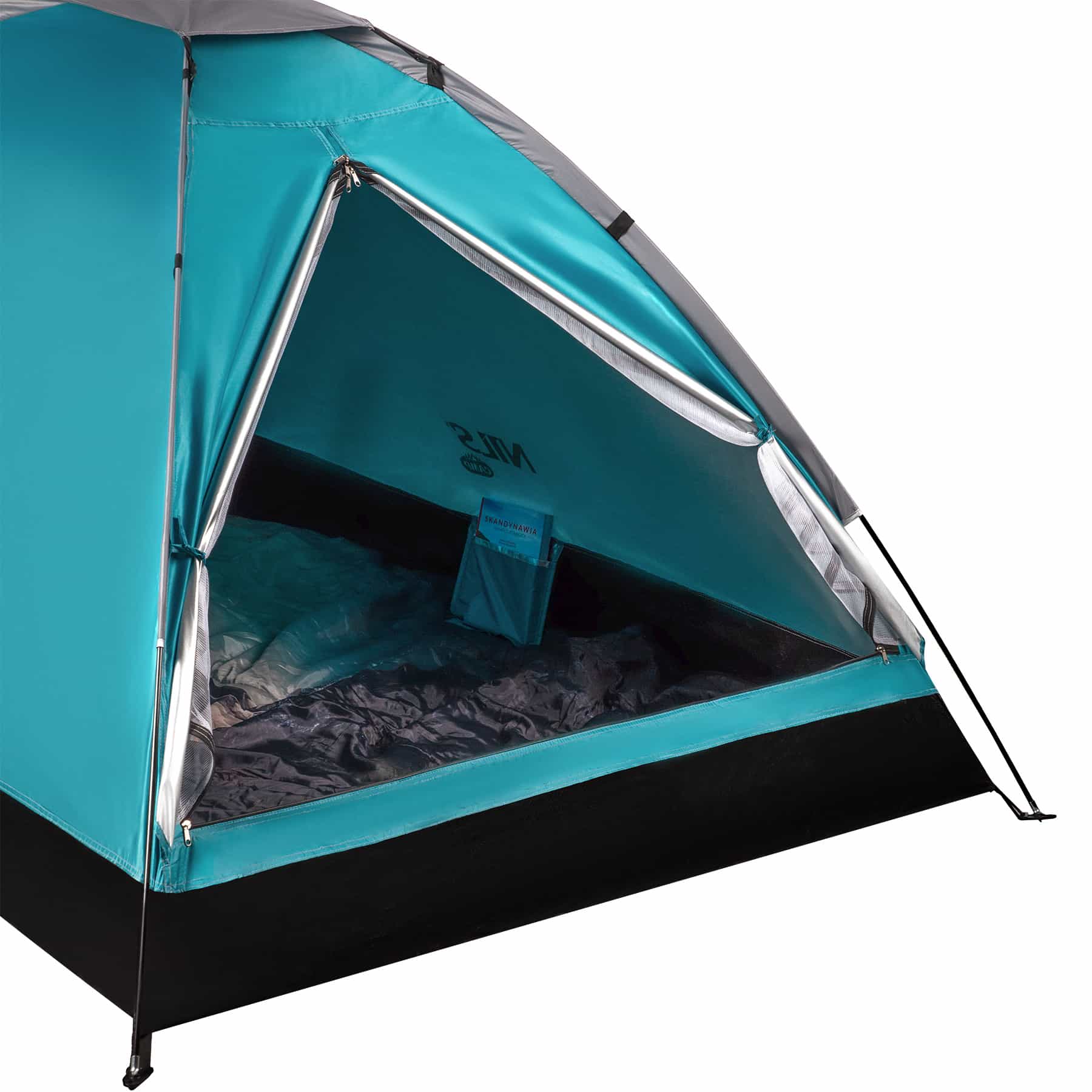 Nils Camp NC3021 - Camping tent for 2 people blue 8