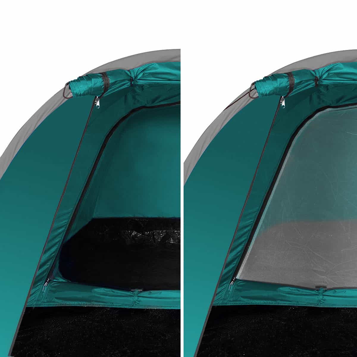 Nils Camp Hiker NC6010 - Green tourist tent for two people 8