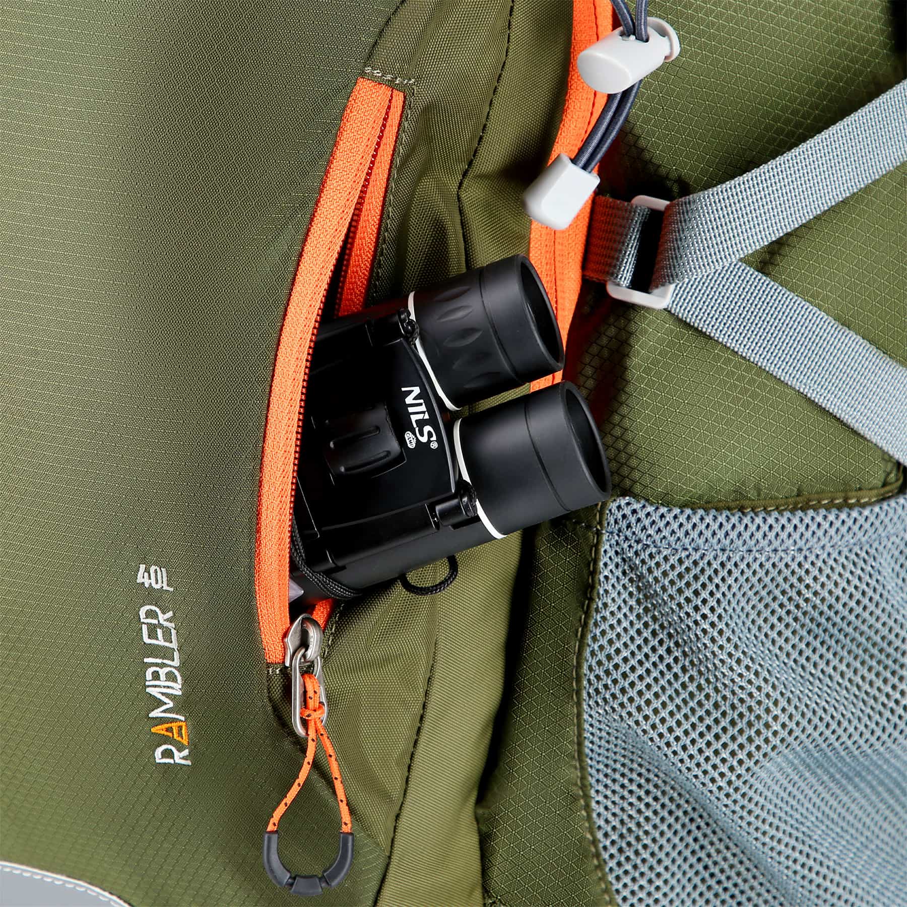 Nils Camp Hiking Backpack Rambler 40L - Green companion for every adventure 10