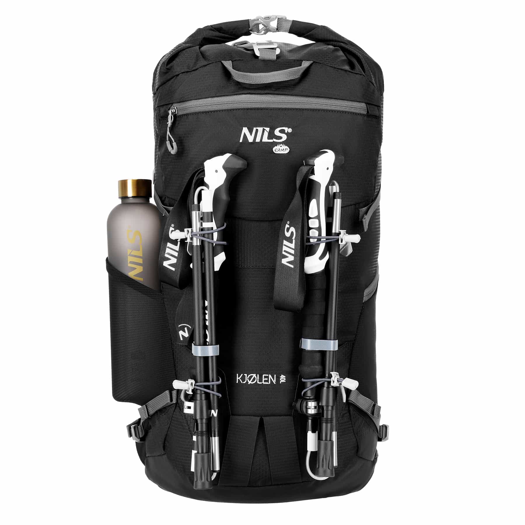Nils Camp Kjolen 40L Hiking backpack black 6
