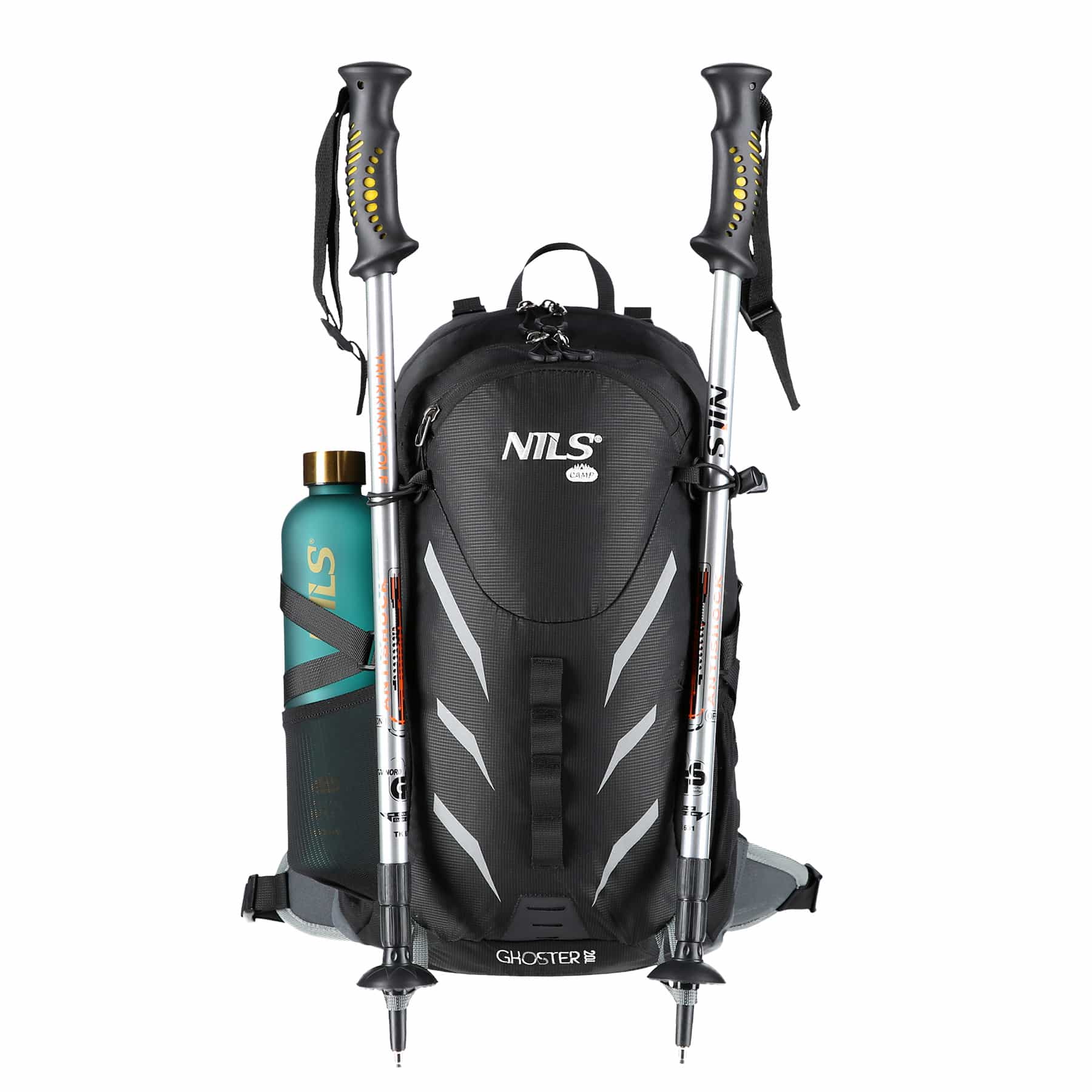 Nils Camp Ghoster 20L - Tourist backpack with rain cover 4