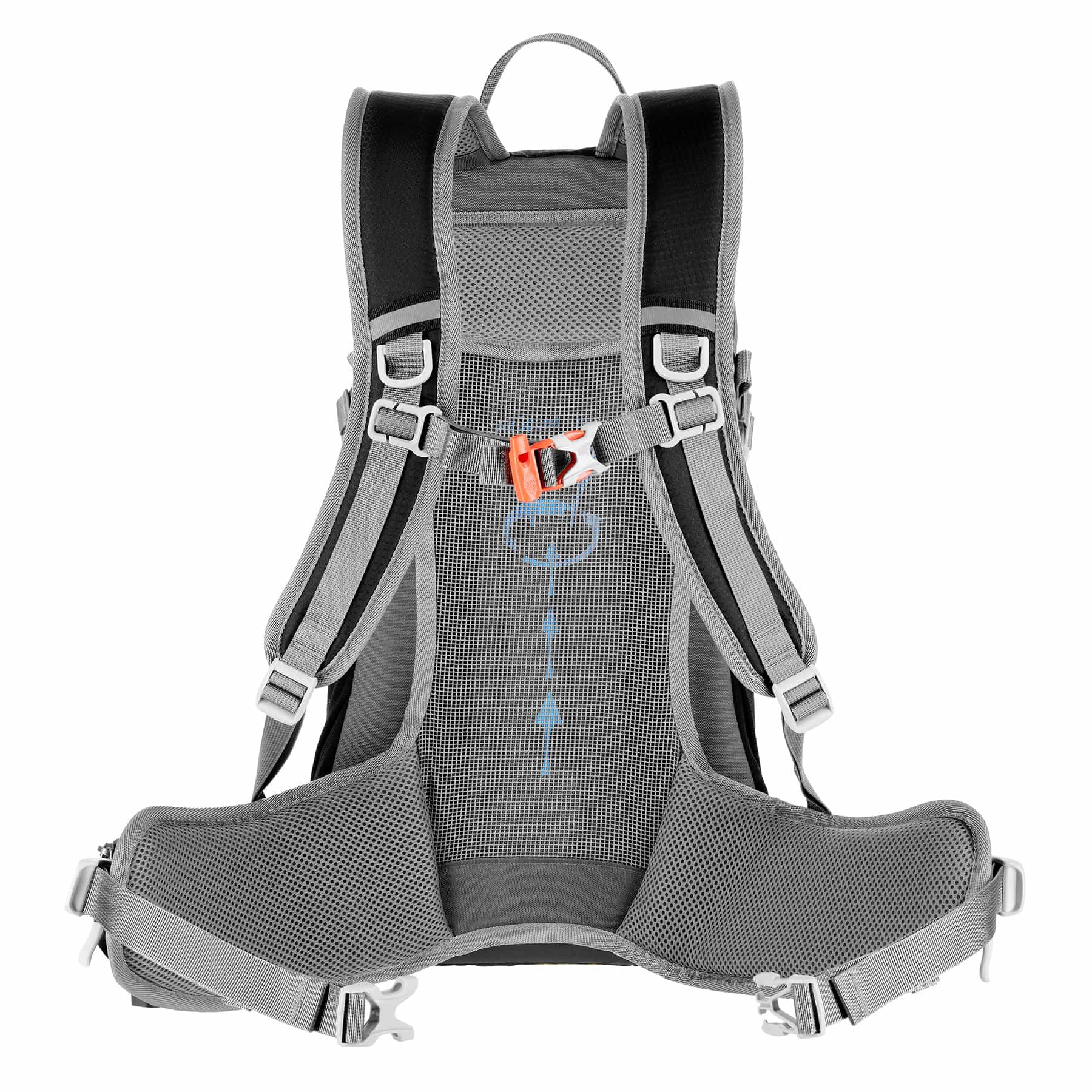 Nils Camp Tourist Backpack Caver 18L Black - ideal for trips 6