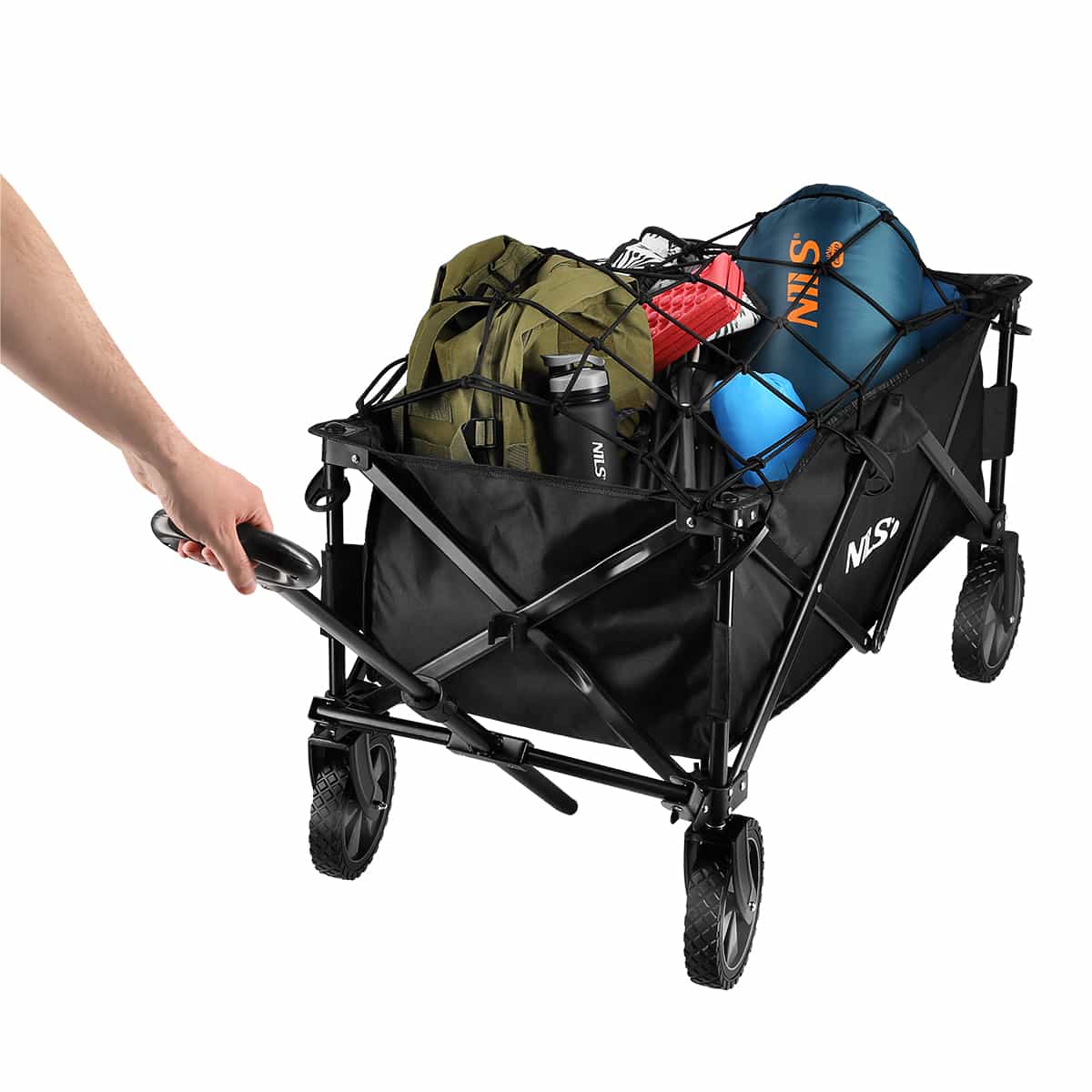 Nils Camp NC1600 - Luggage net for handcart 72x48 cm 3