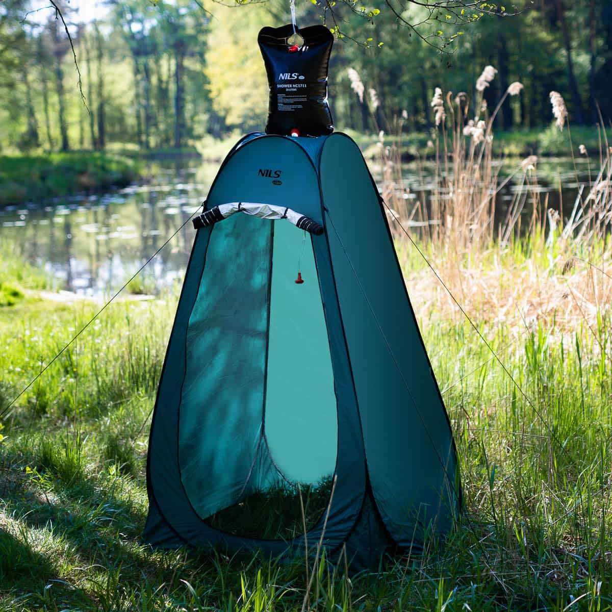 Nils Camp Turquoise tourist changing room NC1706 - ideal for camping 4