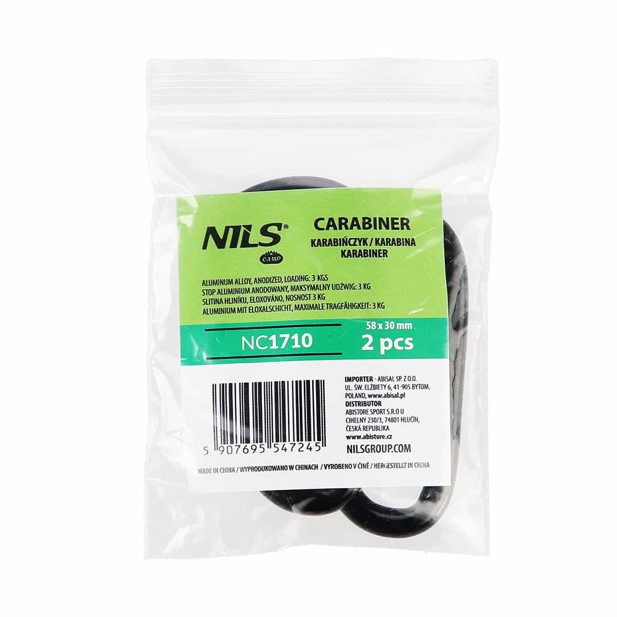 NILS CAMP Aluminum Carabiners - 2 pcs set 5