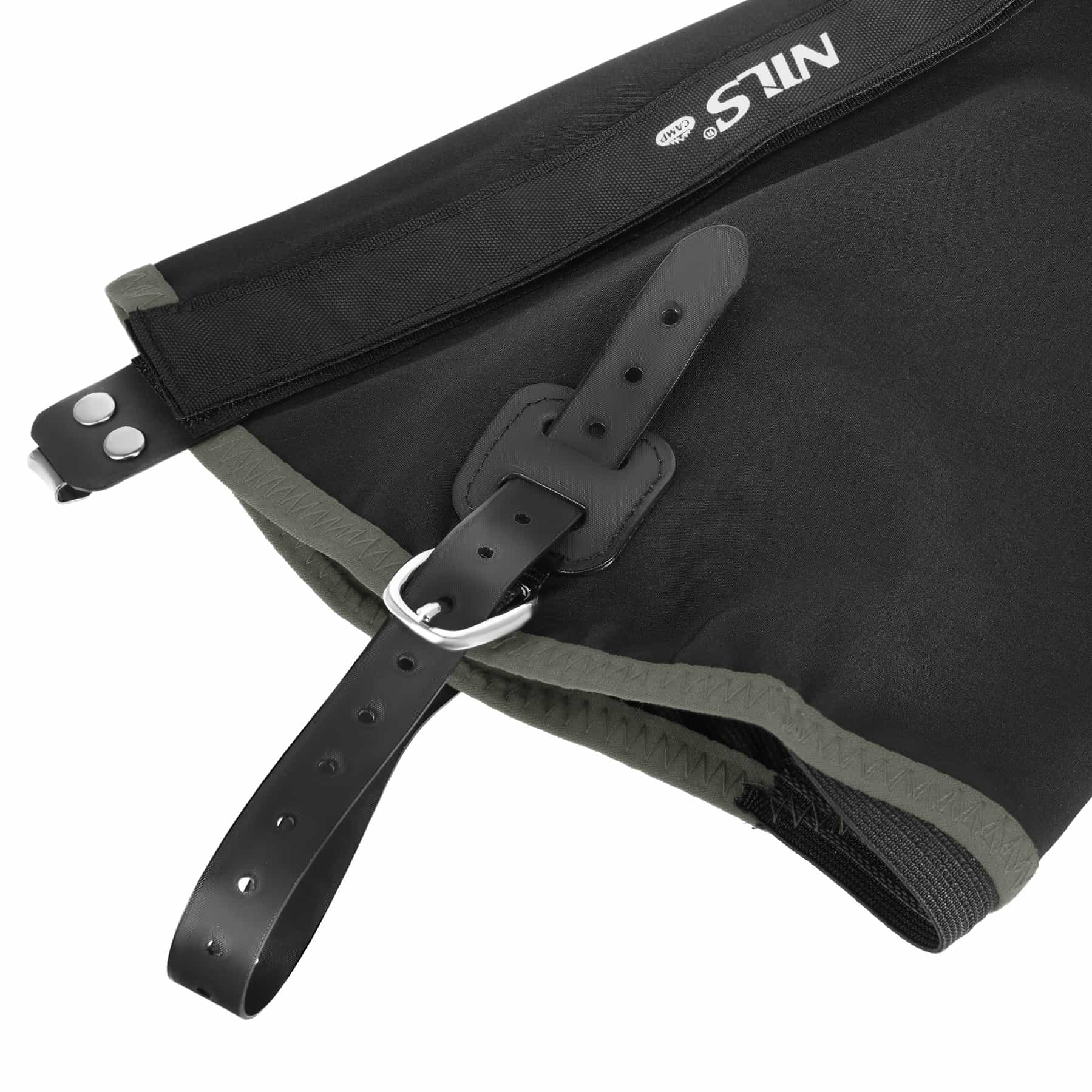 Nils Camp Running gaiters black - perfect for trail running 10