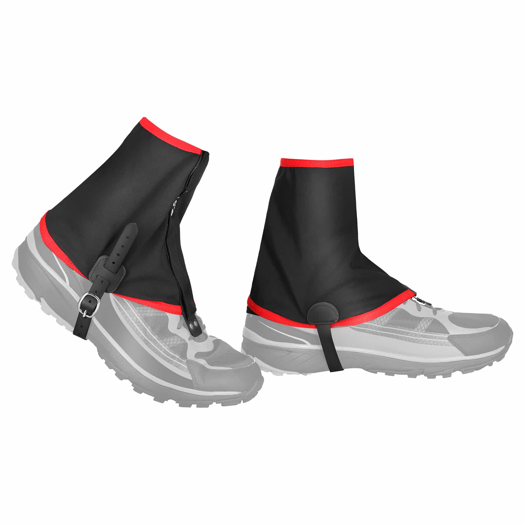 Nils Camp Running gaiters black and red NC17113 4